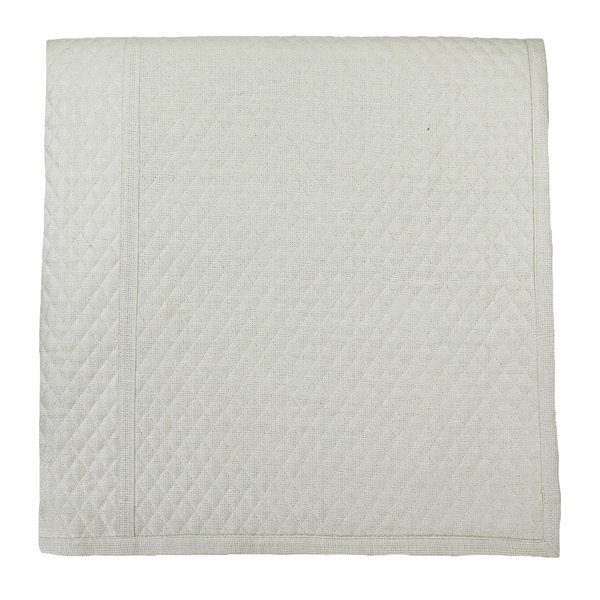 Ann Gish Silk Basketweave Quilted Coverlet Wayfair